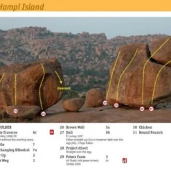 Golden Boulders - Boulder- Und Kletterführer Hampi -Camping-ausrüstung Verkäufe 106 kl 1280x1280