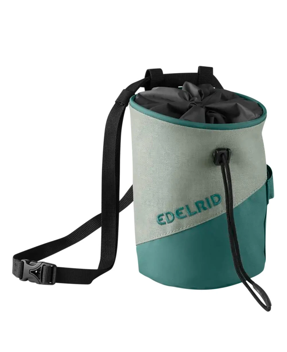 Edelrid Chalk Bag Monoblock Steel 3 Edelrid Chalk Bag Monoblock Steel