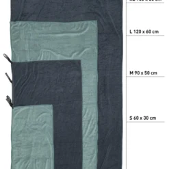 Cocoon Eco Travel Towel Nile Green -Camping-ausrüstung Verkäufe TTL color sizes 1200x1560 1280x1280