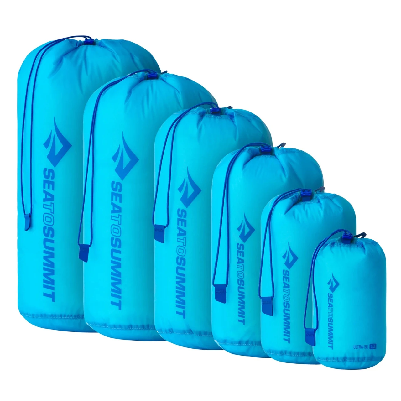 Sea To Summit Ultra Sil Stuff Sack Atoll Blue 9 Sea To Summit Ultra Sil Stuff Sack Atoll Blue – Bild 7