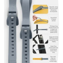 Sea To Summit Stretch-Loc TPU Straps 2er Pack