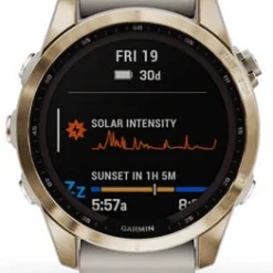 Garmin Fenix 7S Sapphire Solar DLC Titan -Camping-ausrüstung Verkäufe garmin sportuhr fenix 7 solar titan creme 2 1280x1280