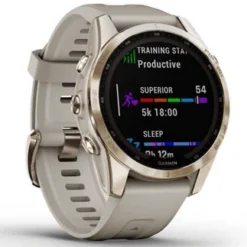 Garmin Fenix 7S Sapphire Solar DLC Titan -Camping-ausrüstung Verkäufe garmin sportuhr fenix 7 solar titan creme 3 1280x1280
