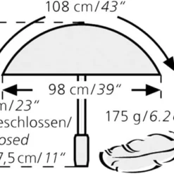 Euroschirm Light Trek Ultra -Camping-ausrüstung Verkäufe lighttrekultra technischedaten 1280x1280