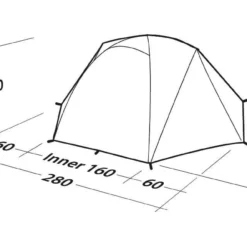 Robens Boulder 3 - Picante -Camping-ausrüstung Verkäufe robens boulder 3 picante skizze 1 1280x1280