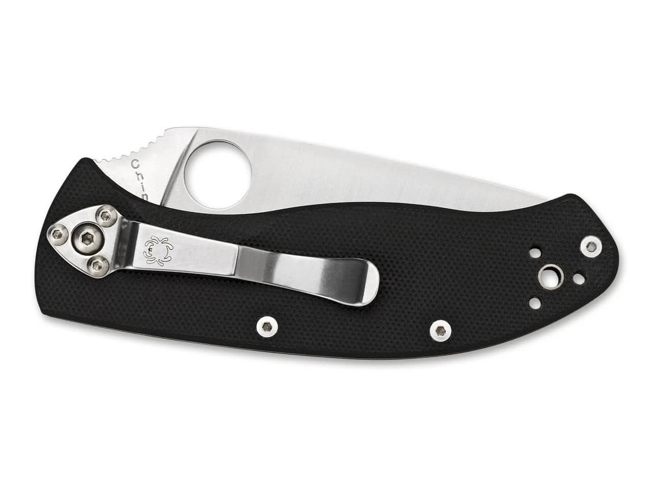 Spyderco Tenacious Satin Plain 8 Spyderco Tenacious Satin Plain – Bild 6