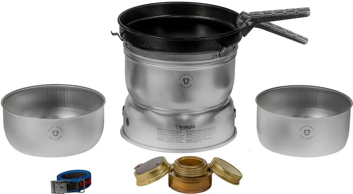 Trangia 25-23 UL/Duossal Sturmkocher Groß Mit Non-Stick Pfanne, Spiritus 3 Trangia 25-23 UL/Duossal Sturmkocher Groß Mit Non-Stick Pfanne, Spiritus